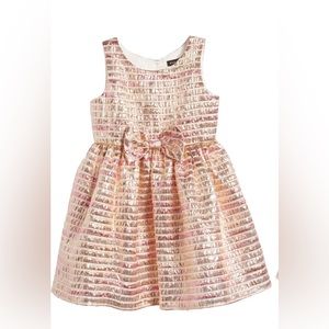 Rose gold toddler girl’s dress - Size T3 - Bought from Nordstrom